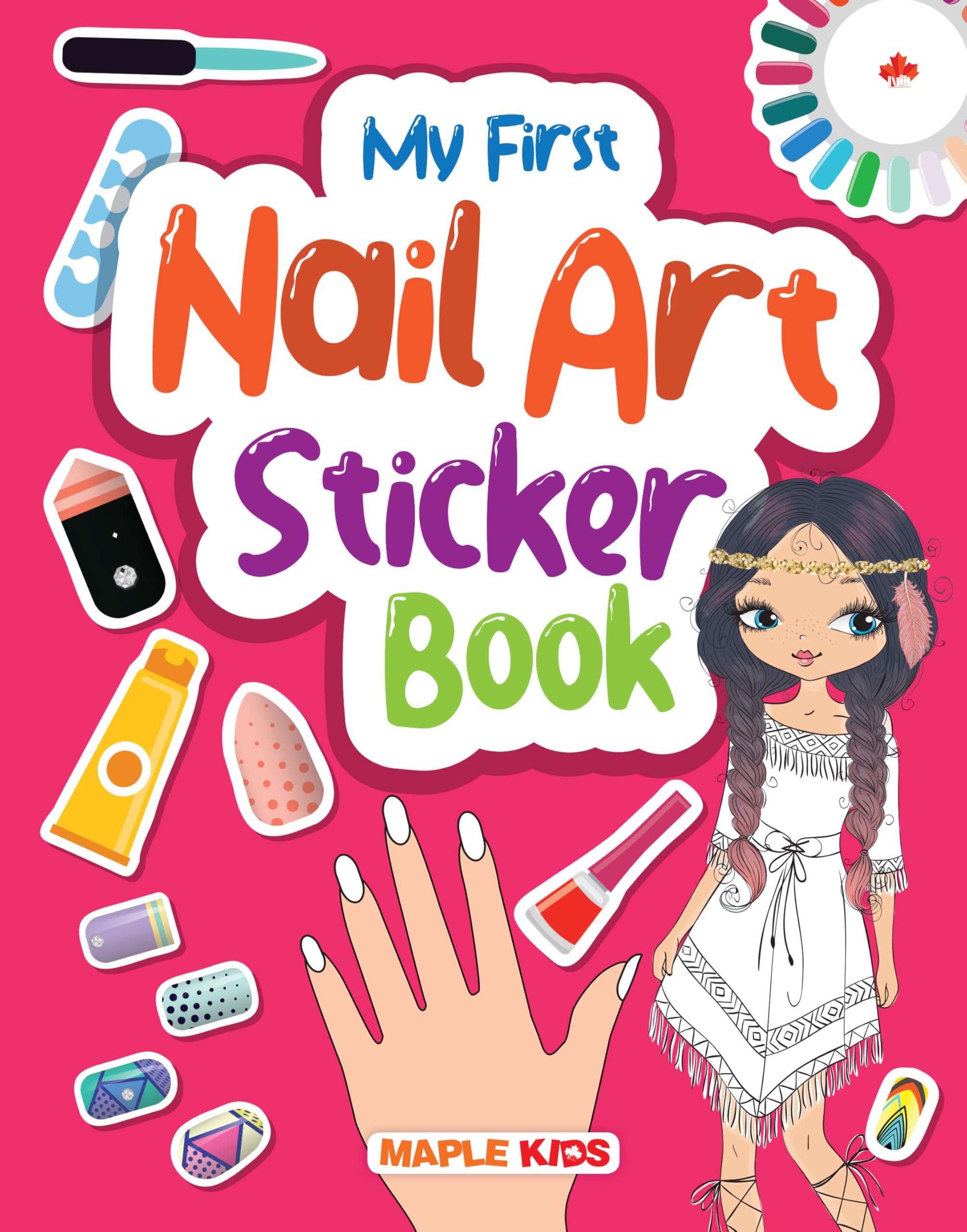 Buy Nail Art Sticker Book for Kids - Activity Book for Kids