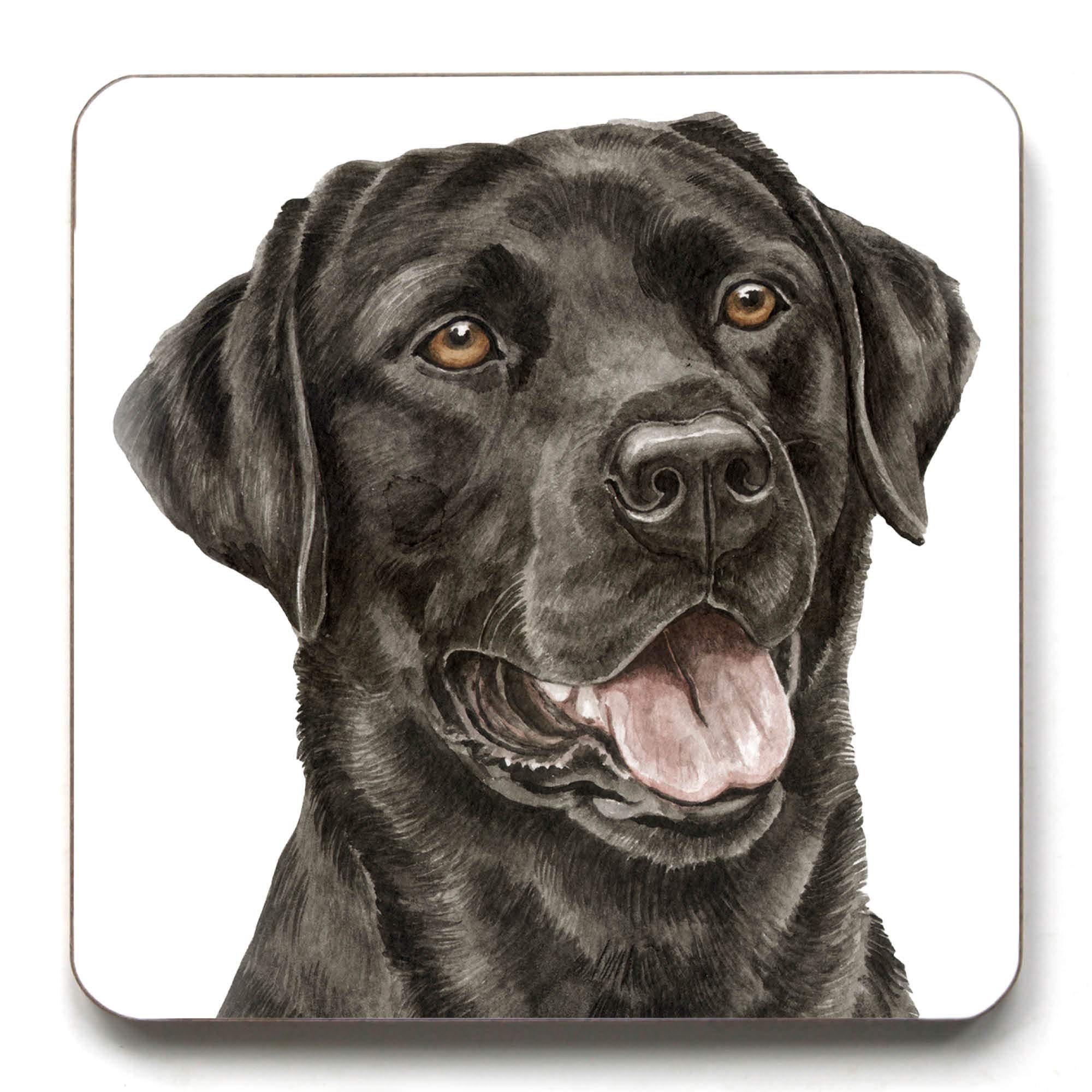 Waggydogz Black Labrador Coaster (Cst-125)