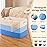 OIAHOMY 108L Super Large Blanket Basket, 25x16x16 Rectangle Woven Baskets for Storage, Cotton Rope Basket For Living Room, Toy Storage with Handle - Gradient Light Blue