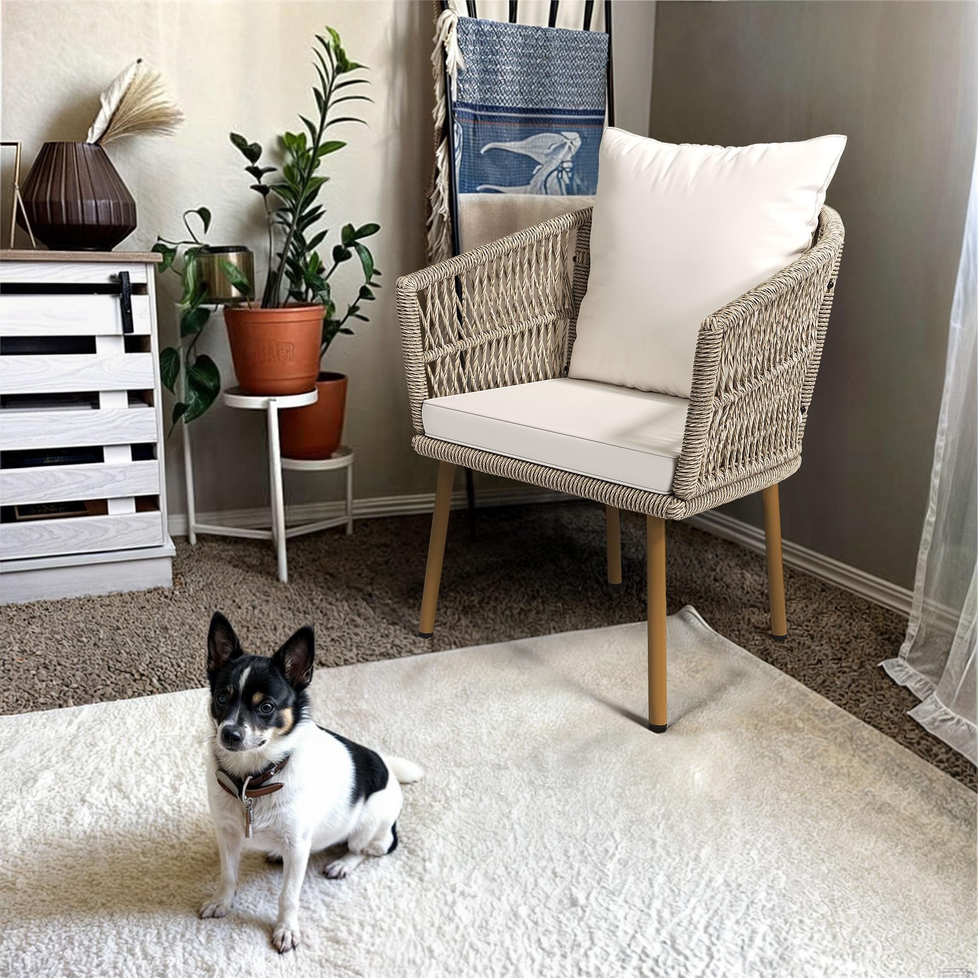 Amazon.co.jp: YITAHOME アウトドアダイニングシングルソファチェア