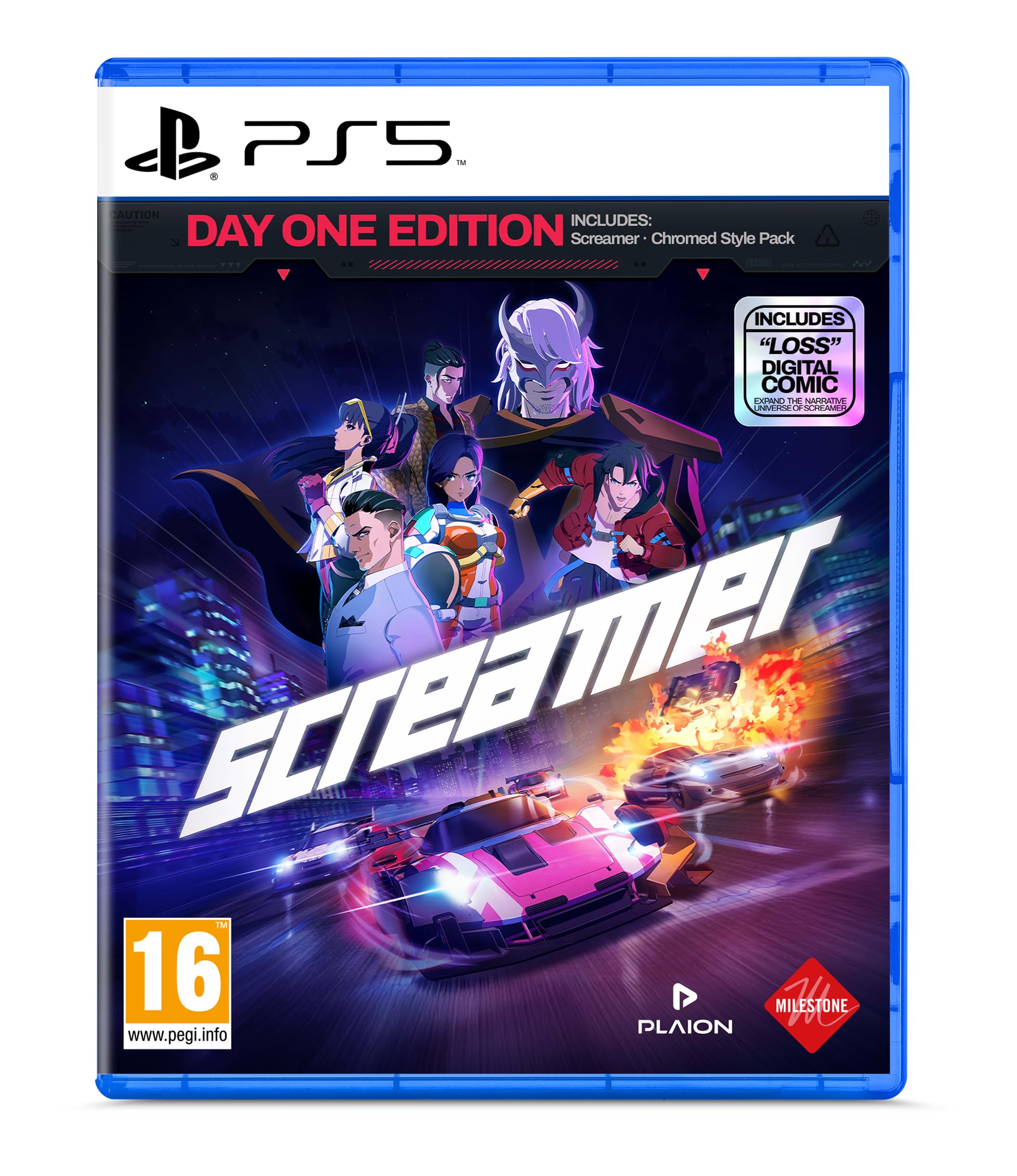 Screamer - Day One Edition (Chromed Style Pack- Exclusive to Amazon) (Playstation 5)