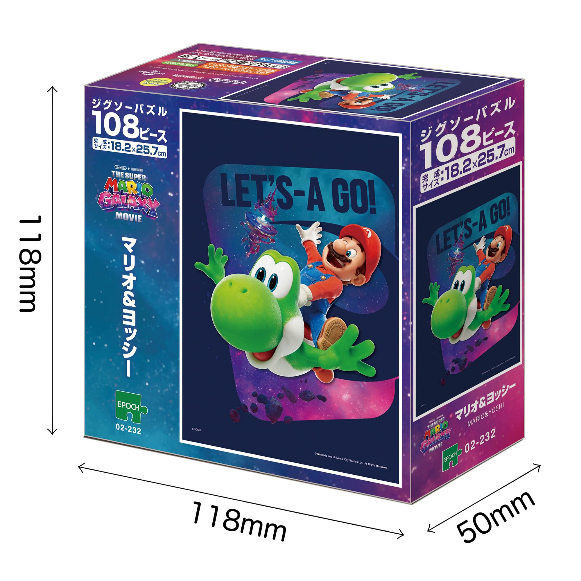 Amazon.co.jp: エポック社（EPOCH） 108ピース ジグソーパズル 映画