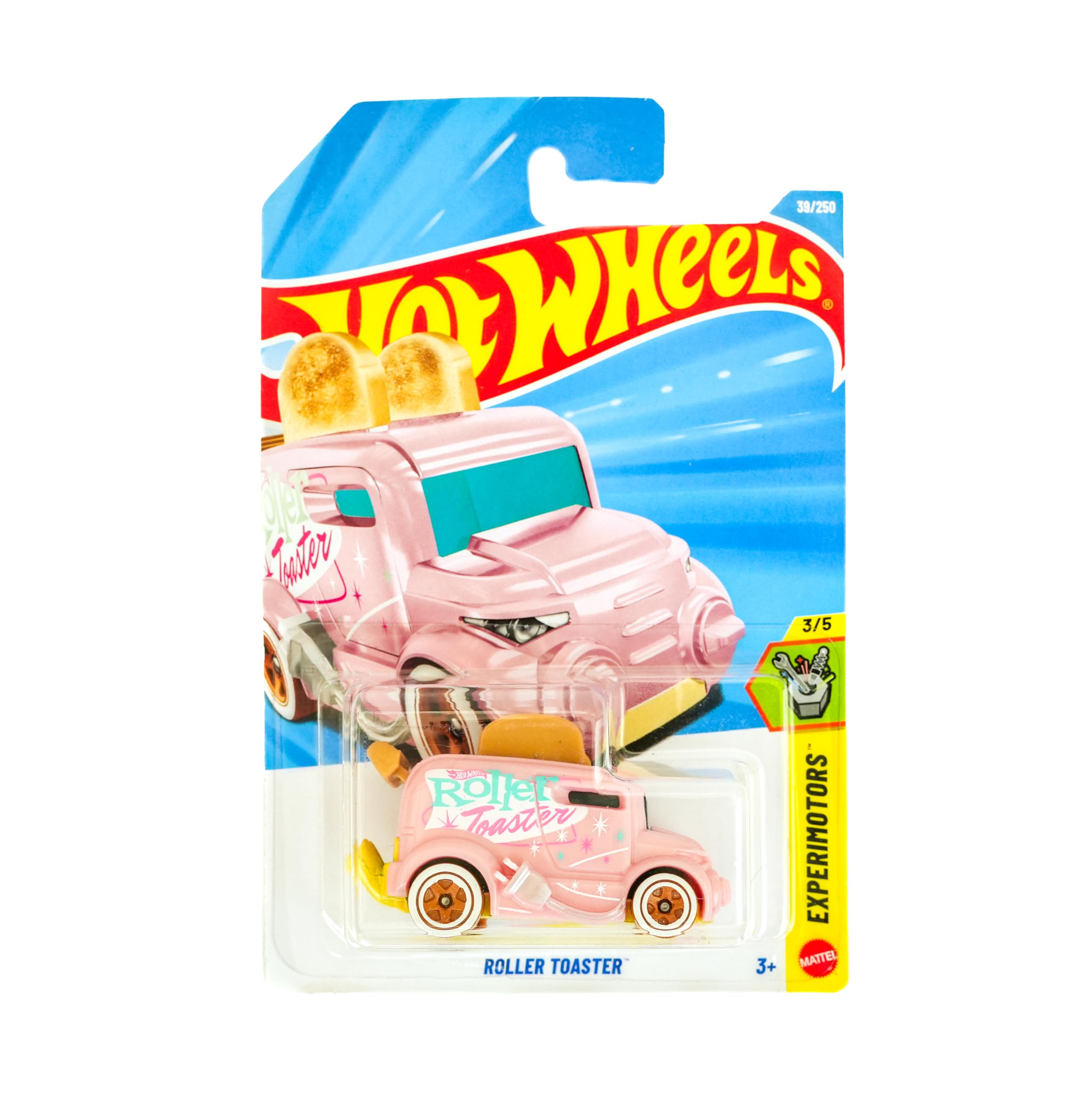 Hot Wheels® Worldwide Basic Car HW Roller Toaster Toy Car for Kids & Collectors