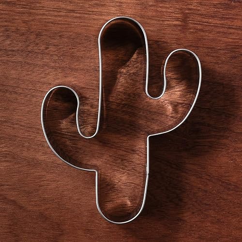 Miniatura 5 de LILIAO Cortador de galletas de cactus de 3.8 pulgadas, acero inoxidable