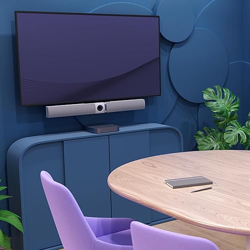 Miniatura 5 de Dispositivo de videoconferencia Owl Bar - Barra de videoconferencia 4K con enfoque activo de altavoz (añade un búho de reunión 3 o Pro para una