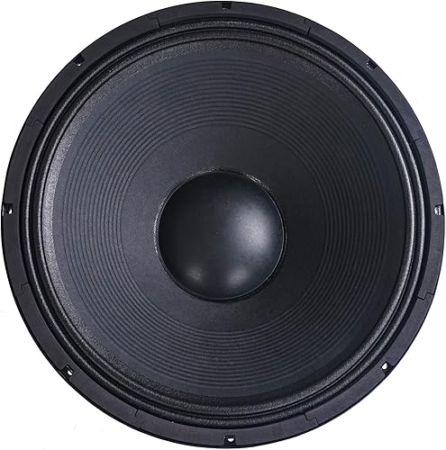 Vista 73 de Sound Town Woofer de marco de aluminio fundido de 18 pulgadas y 1000 W (controlador de baja frecuencia), woofer de repuesto para gabinetes