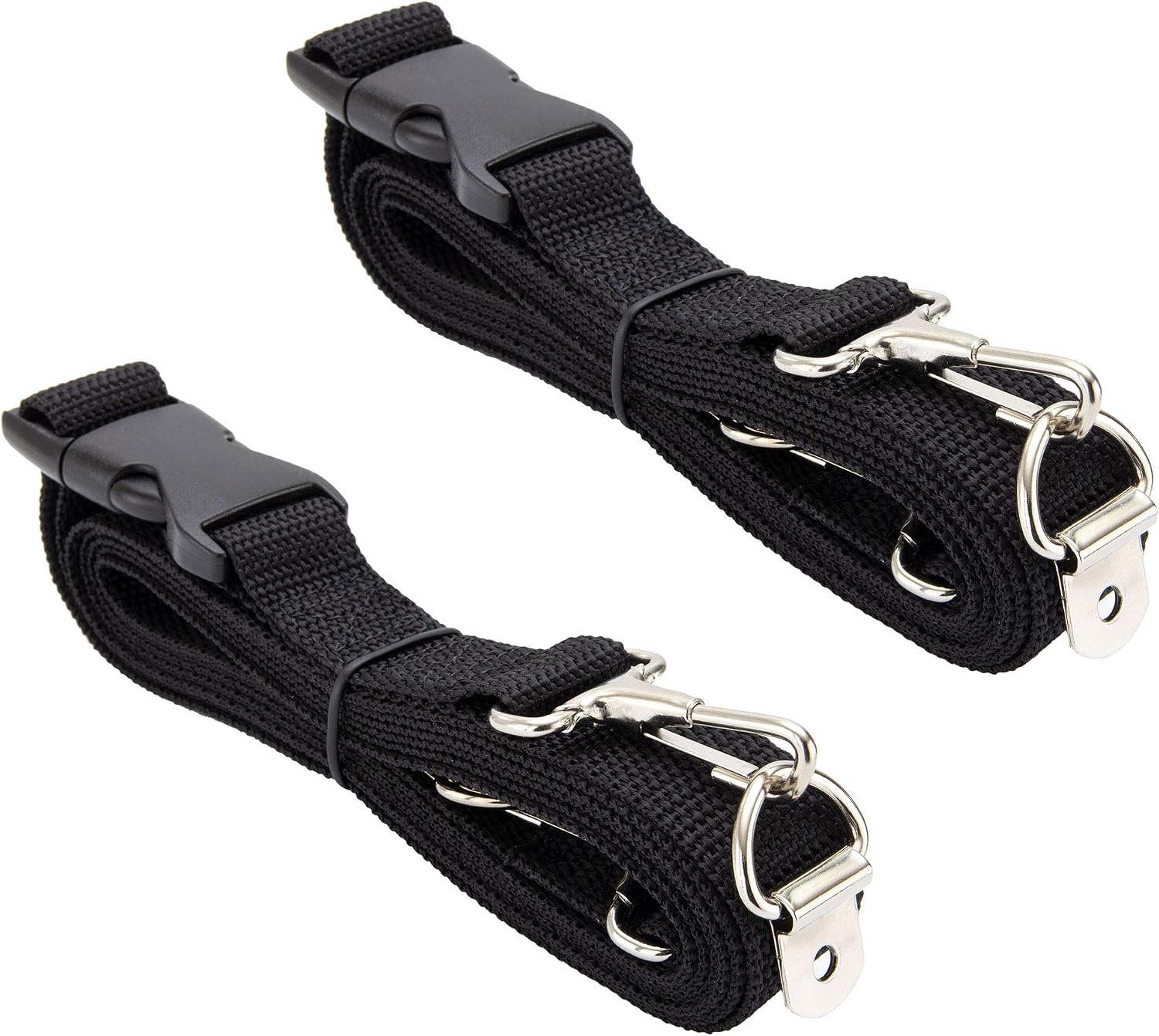 RecPro RV Furniture Tie Down Strap – 130" Heavy Duty Polyester Strap with D-Ring & Hook | Adjustable Quick Release | Secures Furniture During RV Travel | Made in USA (1 Pack)