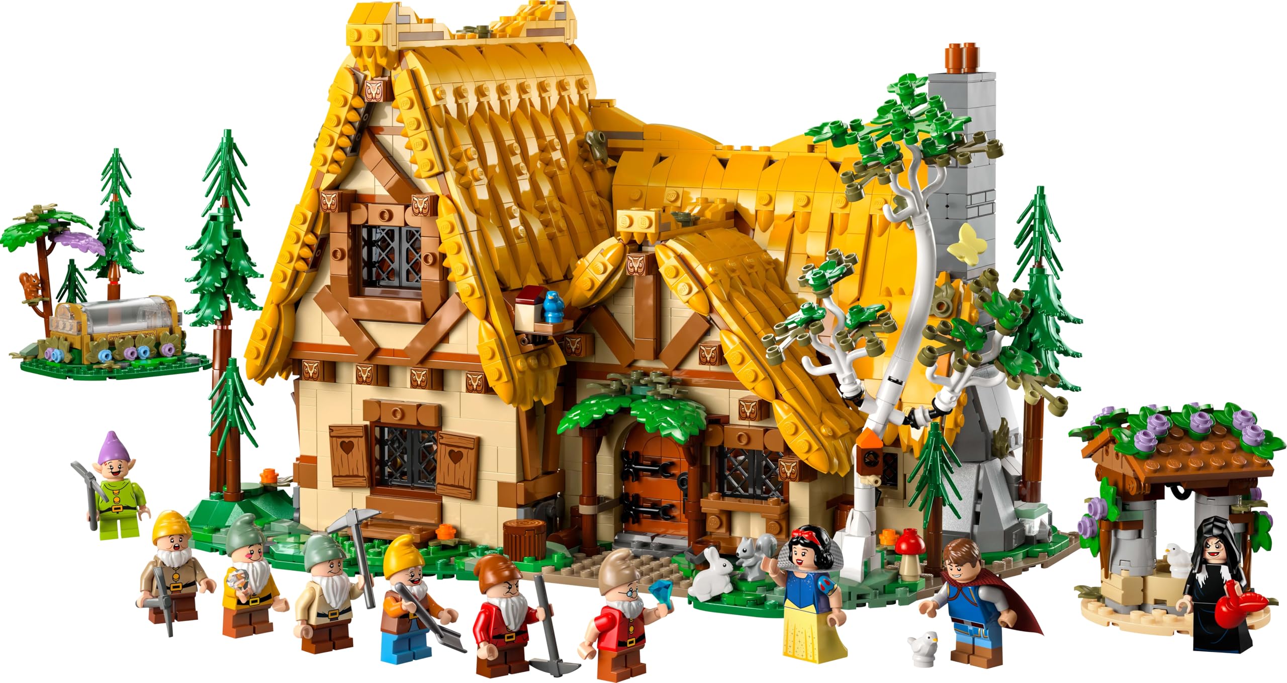 Lego Disney 43242 - Biancaneve e il cottage dei sette nani
