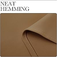 Vista 8 de NICETOWN Cortinas opacas elegantes de 45 pulgadas de largo para ventanas pequeñas, paneles de reducción de ruido y bloqueo de corrientes de aire