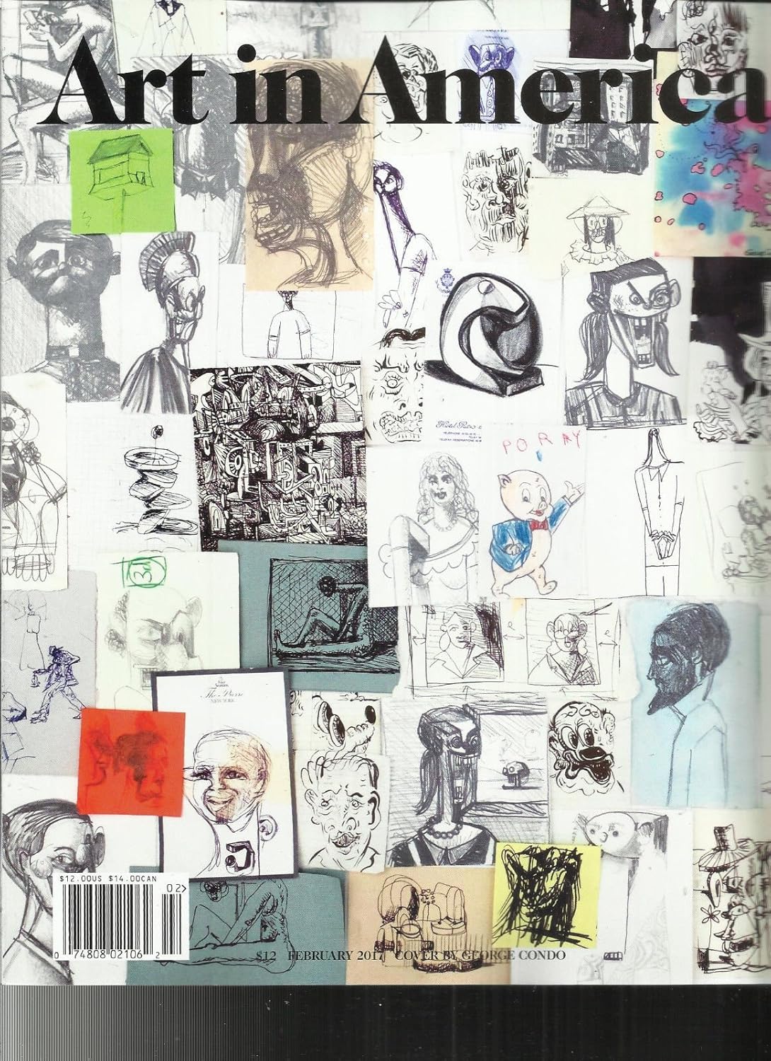 ART IN AMERICA, MAGAZINE FEBRUARY, 2017 SPIRITUAL