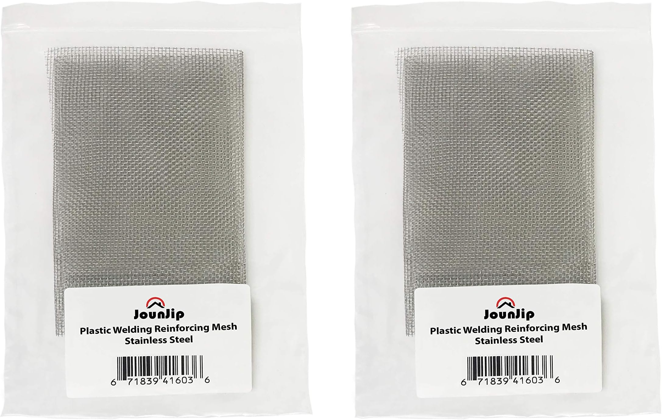 JOUNJIP Reinforcing Stainless Steel Mesh for Bumper Kayak Thermoplastic Repairs - Use with Plastic Welding Kit