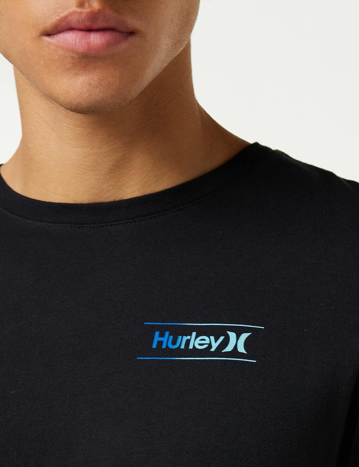 Hurley Womens One & Only Slashed Short Sleeve Tee