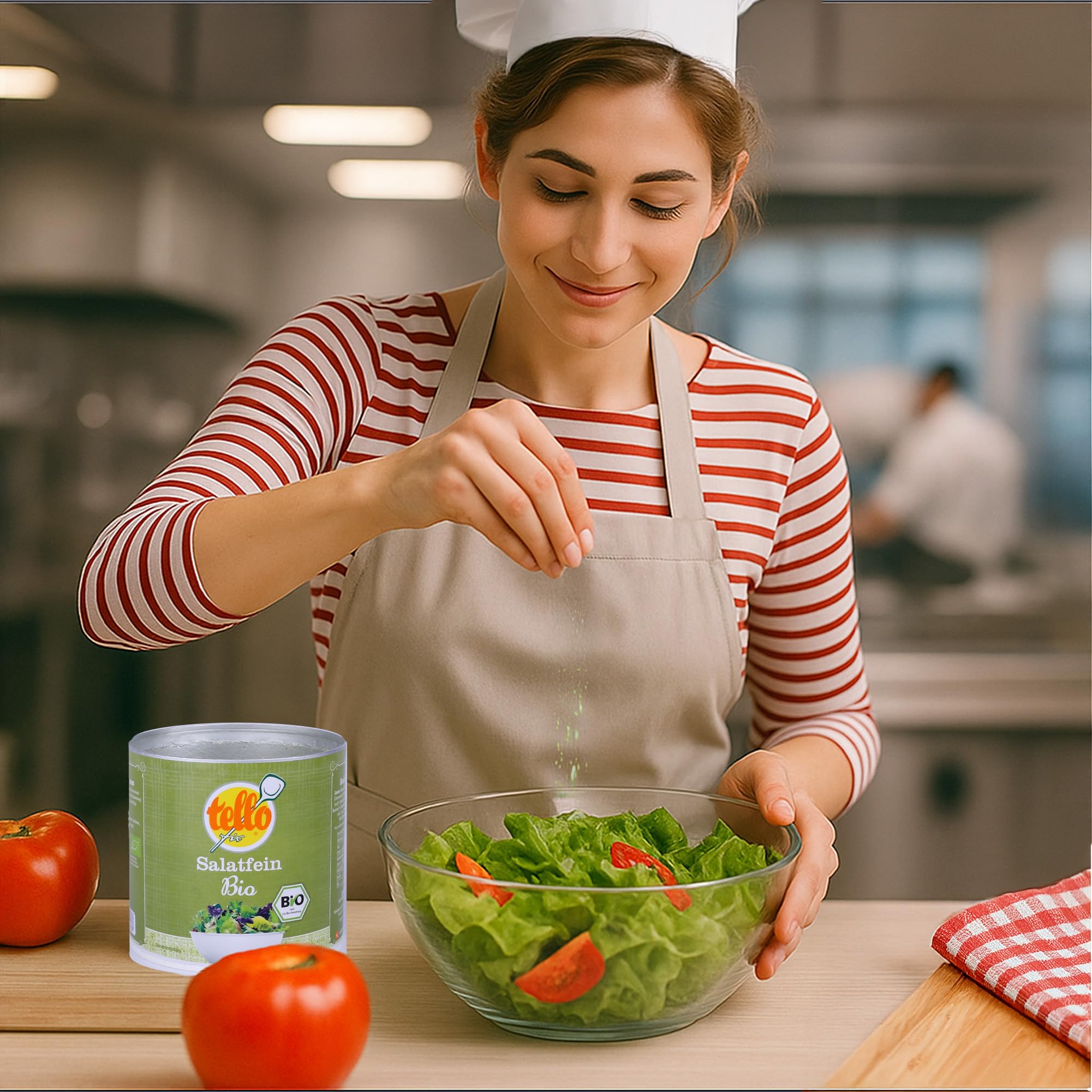 Tellofix Salatfein Classic 3er Set (3x 320g) – BIO, Vegetarisch, Ohne Zucker & Zusatzstoffe – Perfekt für Salate & Frischkost – Kalorienarm, glutenfreie Lebensmittel - Als Brühe oder Suppengewürz
