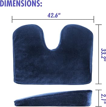 WAGAN 9788 Ortho Wedge Cushion, Blue
