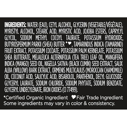 Miniatura 8 de Crema exfoliante y facial SheaMoisture jabón africano negro para problemas cutáneos, 4 onzas