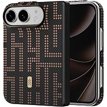 RAPTIC for iPhone Duo case, Aramid Material, Hinge Protection Black