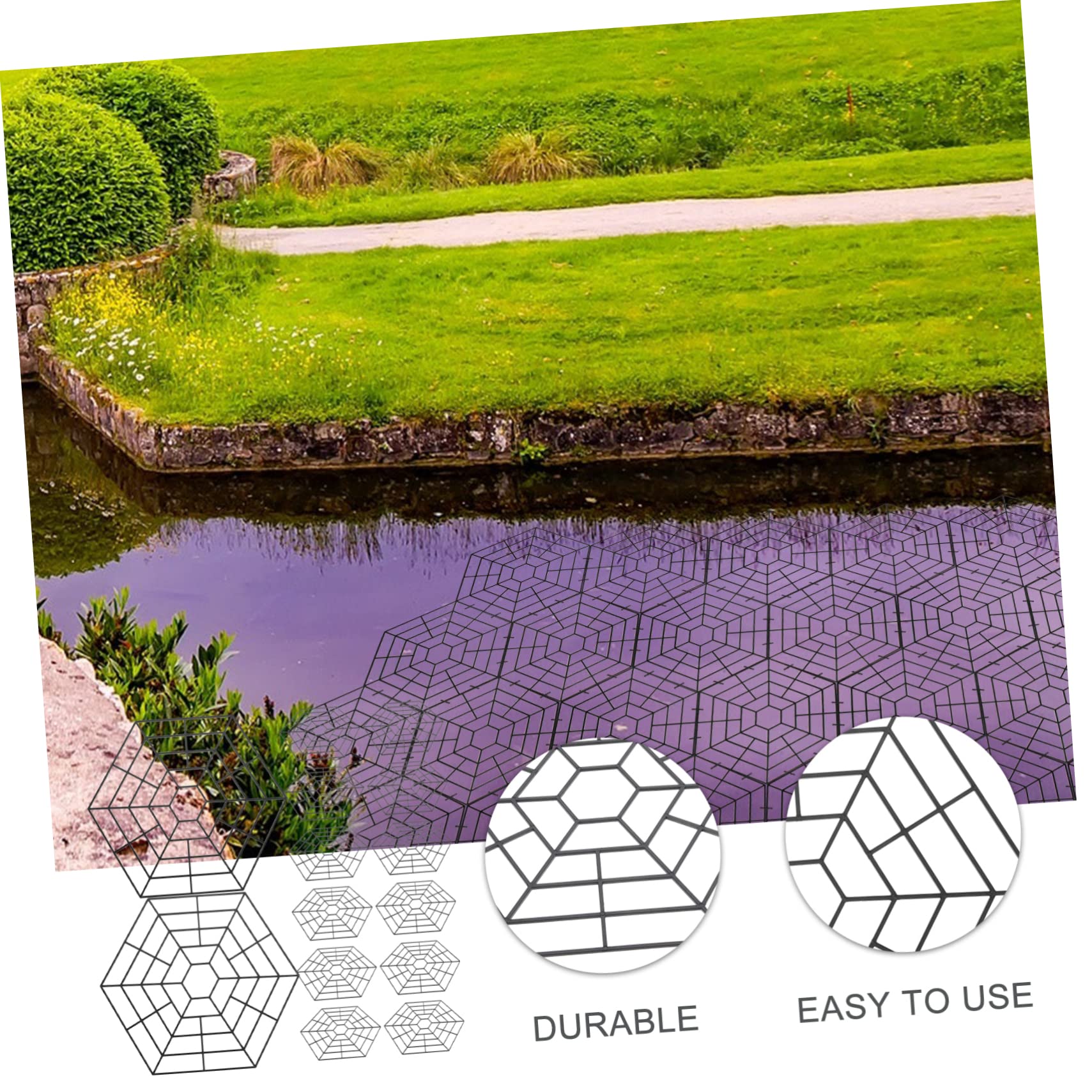 TOYANDONA 30piezas Redes De Plástico para Estanques Protectores De Peces Protectora Duradera y Resistente