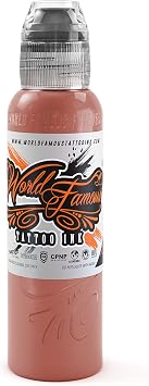 World Famous Red Tattoo Ink, Vegan and Professional Ink, Made in USA, Mars Sand Red, .5 oz