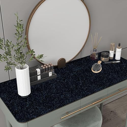 Vista 49 de CHIHUT Papel tapiz de contacto con purpurina plateada de 15.7 x 236 pulgadas, papel tapiz autoadhesivo con purpurina plateada, rollo de papel