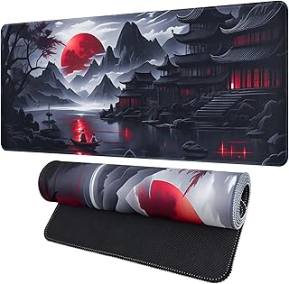 Vanzard Black Mouse Pad Gaming Keyboard Pad 35.4 x 15.7 in Computer Mouse Pad Anime Gaming Mousepad, Expanded Architecture... Price In India