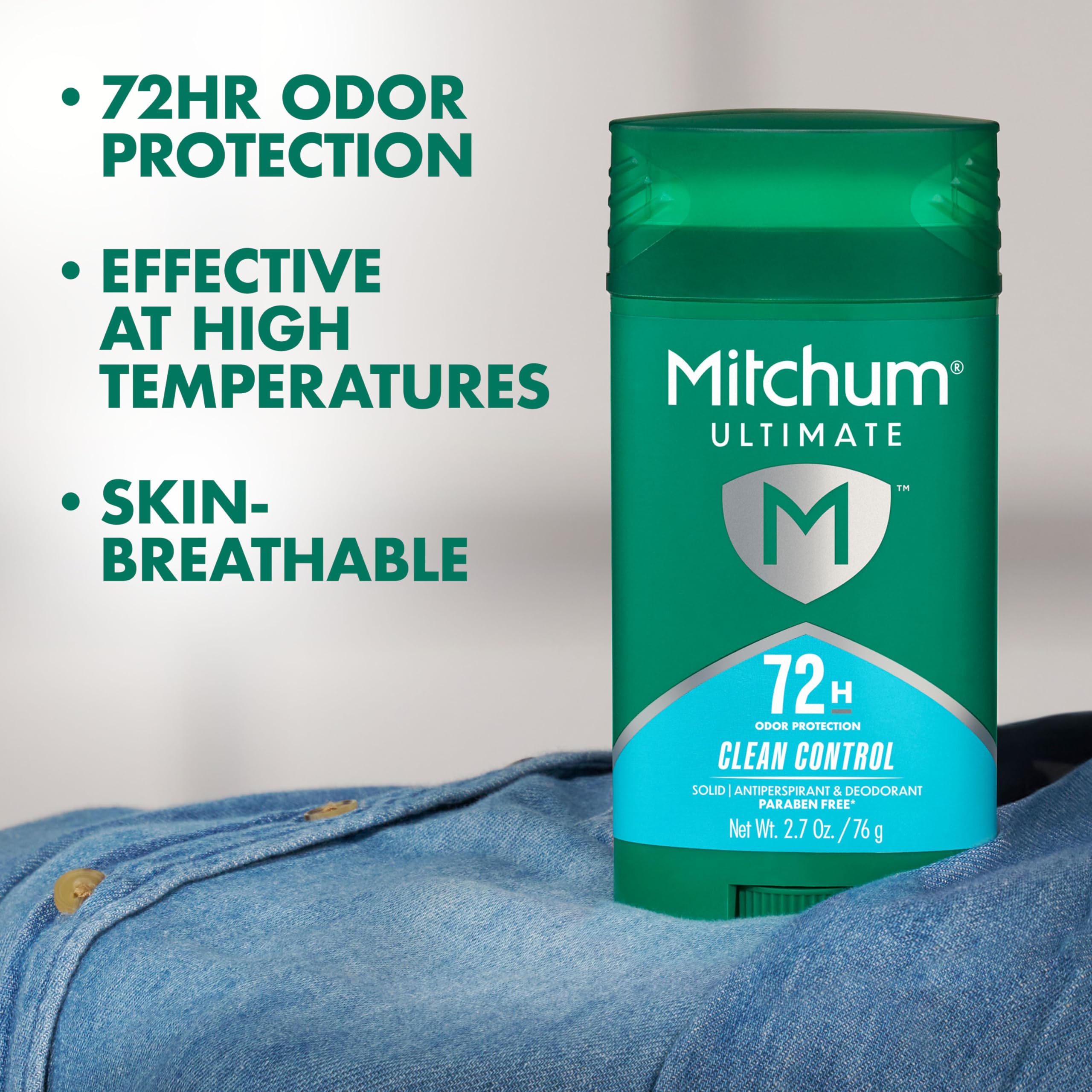 Mitchum 72H Odor Protection - 2 Pack -2