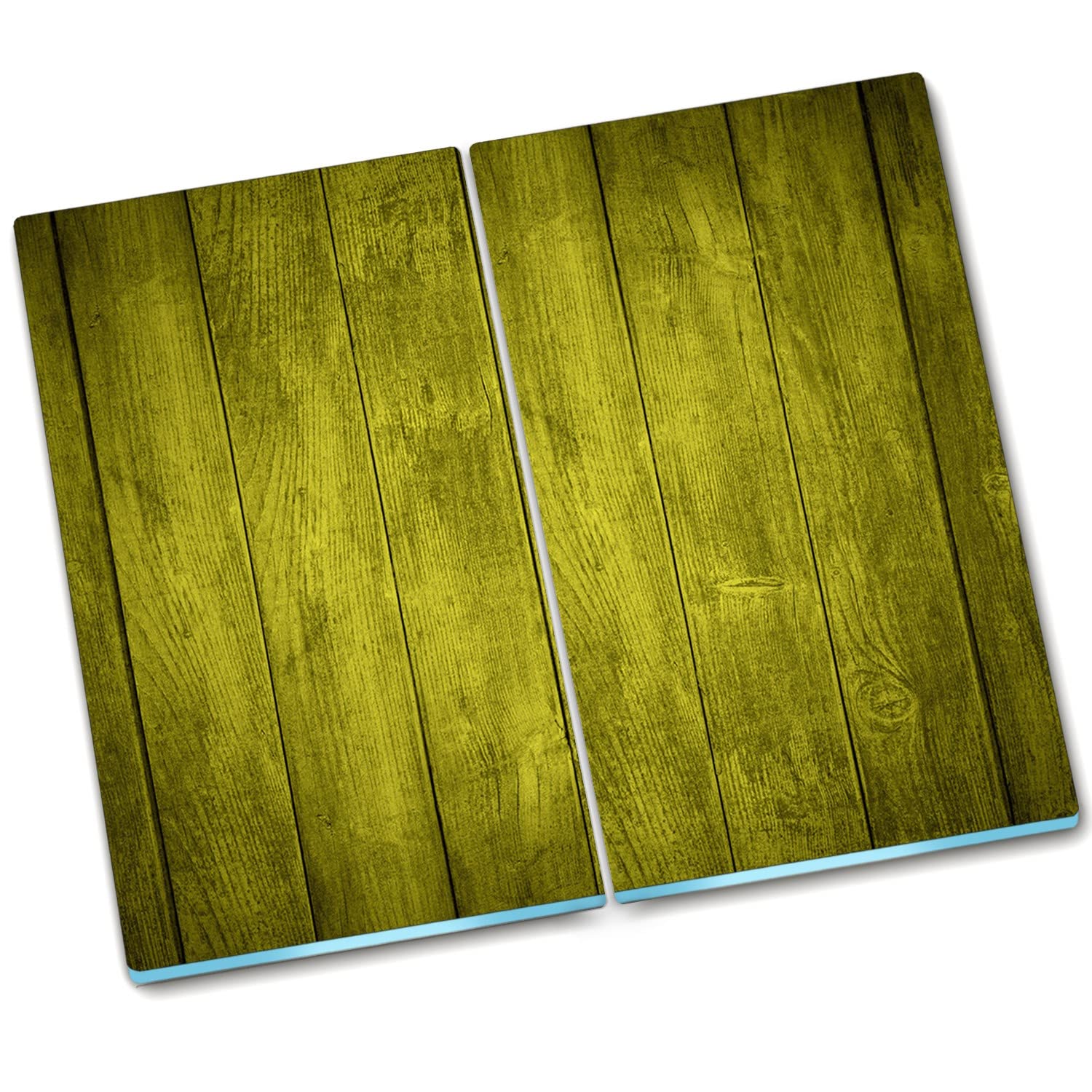 Planche de protection en verre jaune Décormat pour sublimer la cuisine