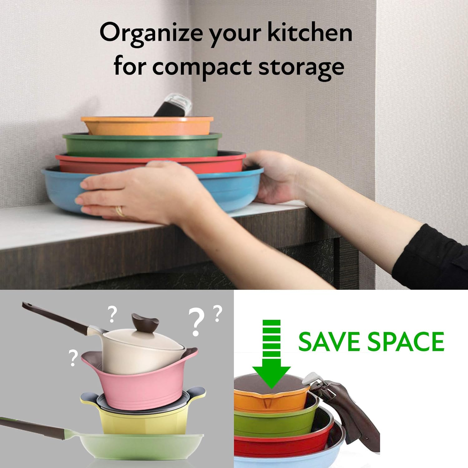 Amazon Crazy ๐ฅ Deals Neoflam Midas 9pc Nonstick Ceramic Cookware Set, PFOA Free Kitchenware with Saucepan, Frying Pan, Stove|Oven Pot, Tempered Glass Lids and Smart Detachable Handle, Oven Safe, Space-Saving, Multicolor Holiday Deals ๐ Neoflam Midas 9pc Nonstick Ceramic Cookware Set, PFOA Free Kitchenware with Saucepan, Frying Pan, Stove|Oven Pot, Tempered Glass Lids and Smart Detachable Handle, Oven Safe, Space-Saving, Multicolor