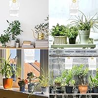 Vista 5 de 4Pcs Self Watering System for Plants While Away on Vacation, Plant IV Water Bag, Indoor Plant Watering System Device, 30 Days Automatic Plant