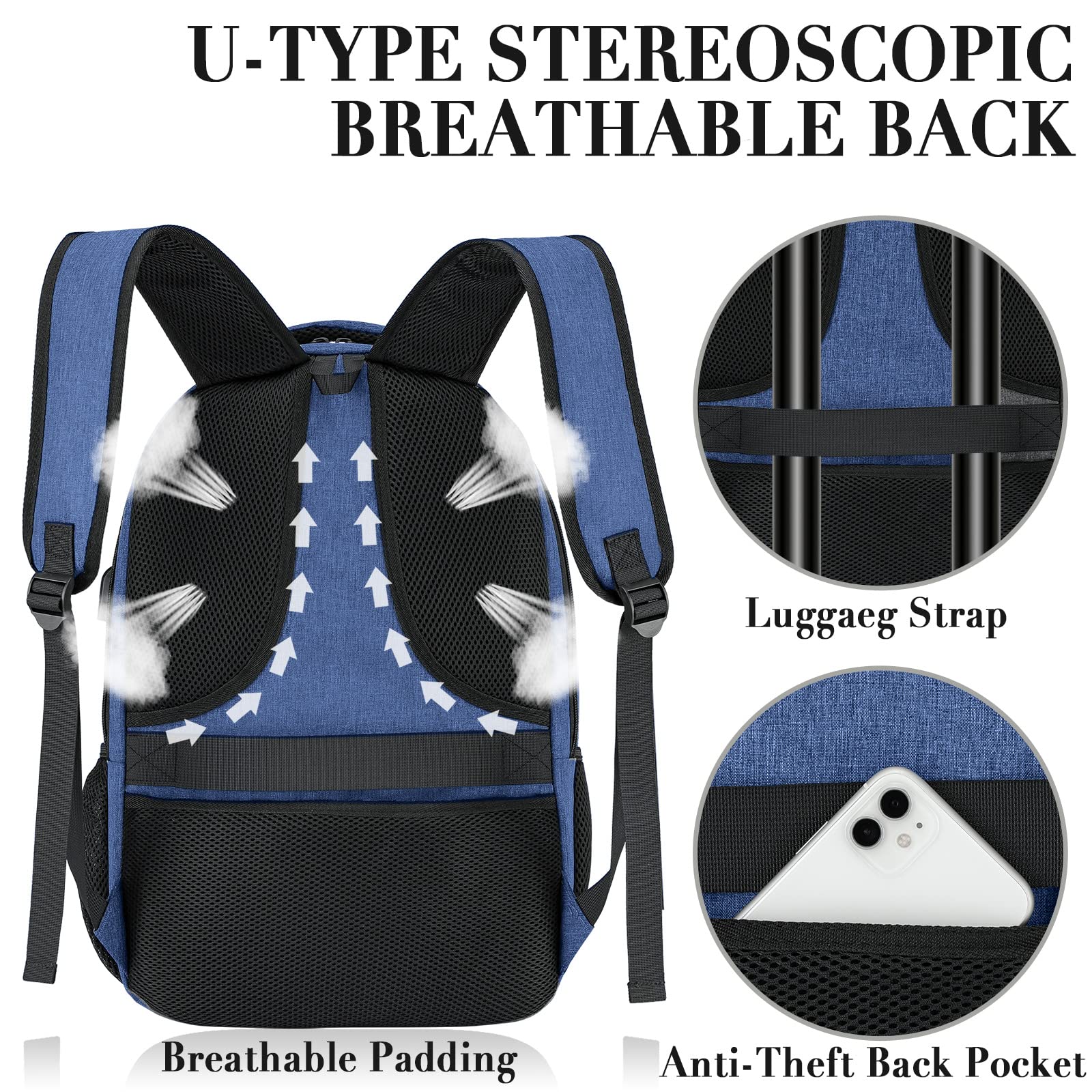 Backpack for Women and Men, Extra Large School Backpacks for Teens