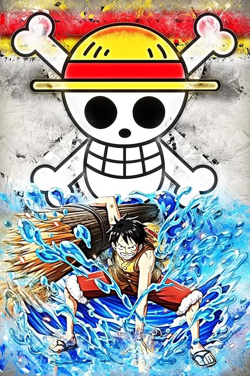 Amazon Co Jp ワンピースポスター アニメキャラクターポスターの家の装飾画 40x60cm 16x24inch 内枠 ホーム キッチン