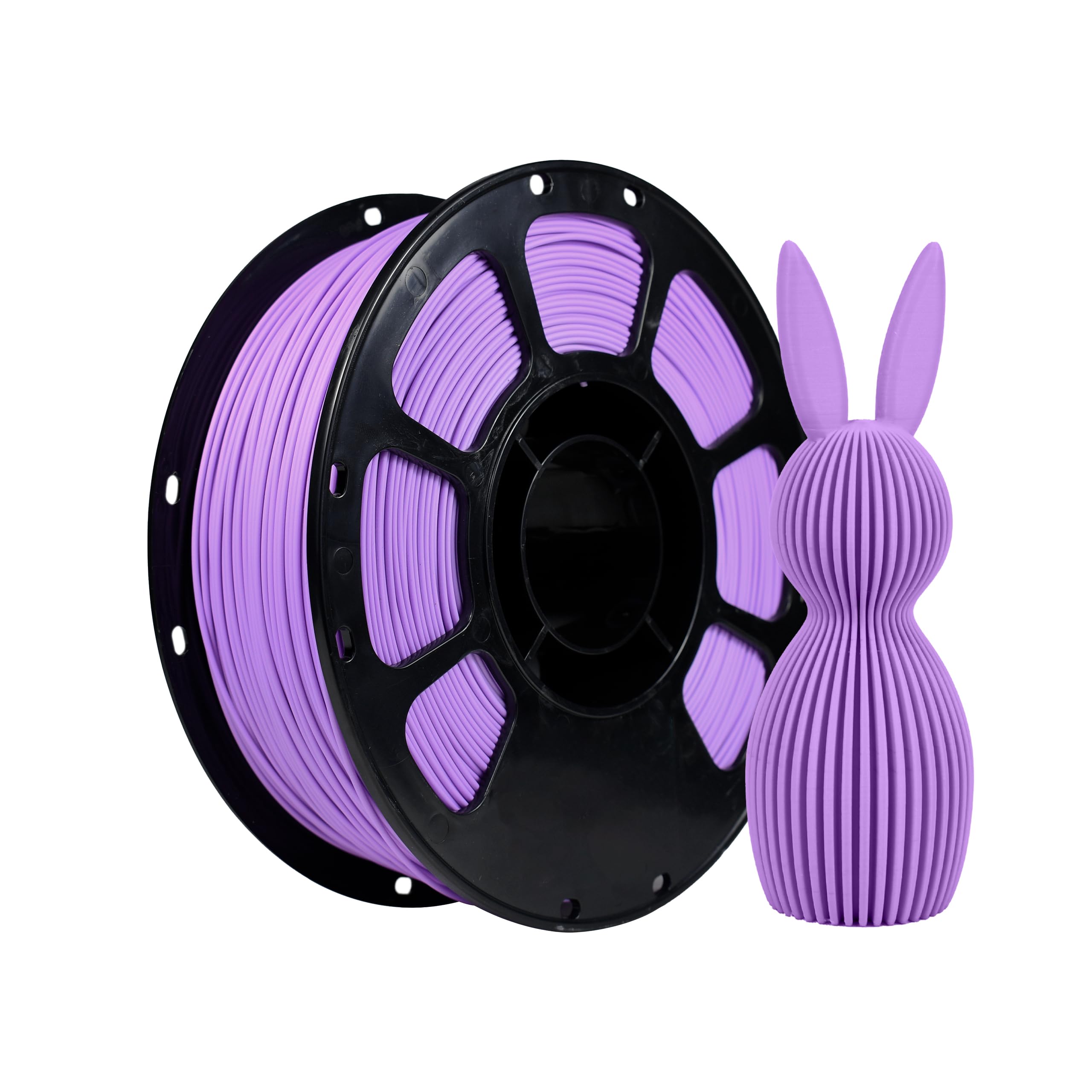 iBOSS Matte PLA Plus Filament Lilac Purple 1KG, 1.75mm 3D Printer Filament Dimensional Accuracy +/- 0.02mm, 1kg Carboard Spool (2.2lbs) for Most FDM 3D Printers
