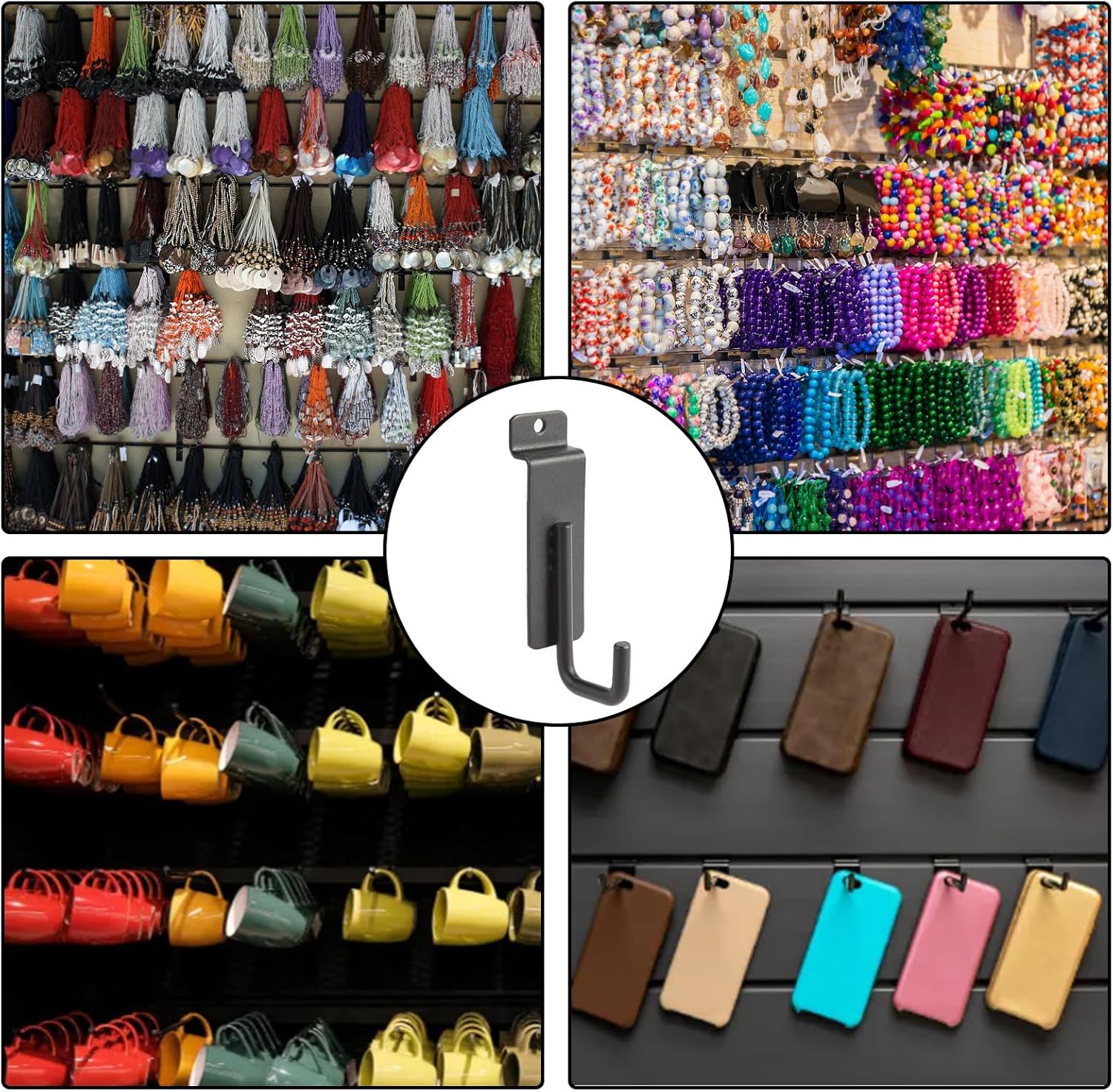 Polmart Heavy Duty Slatwall Hook