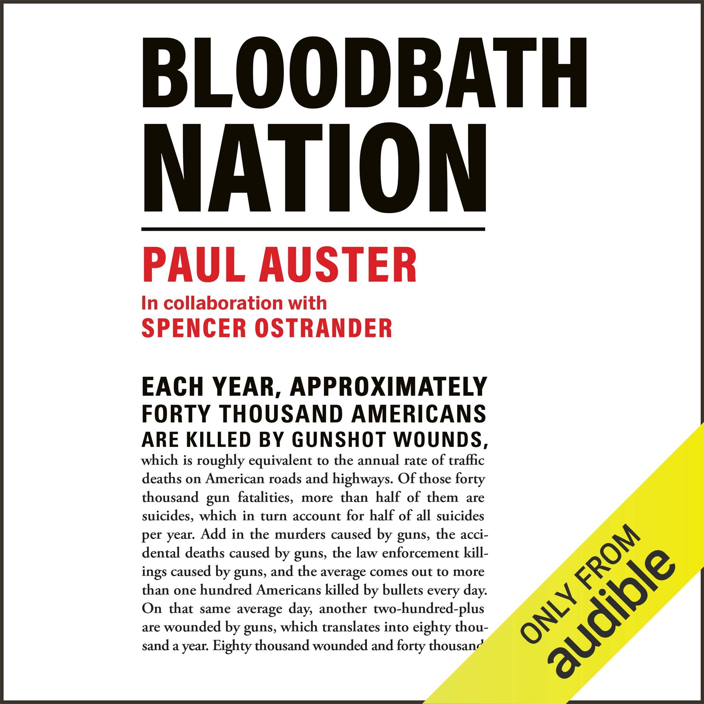 Cover art for Bloodbath Nation