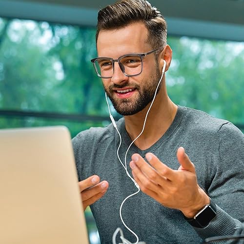 Miniatura 3 de Gafas de luz azul de gran tamaño para mujereshombres, computadora, juegos, teléfono, bloqueador azul, antirreflejo, cuadrado, negrotransparente, TR90