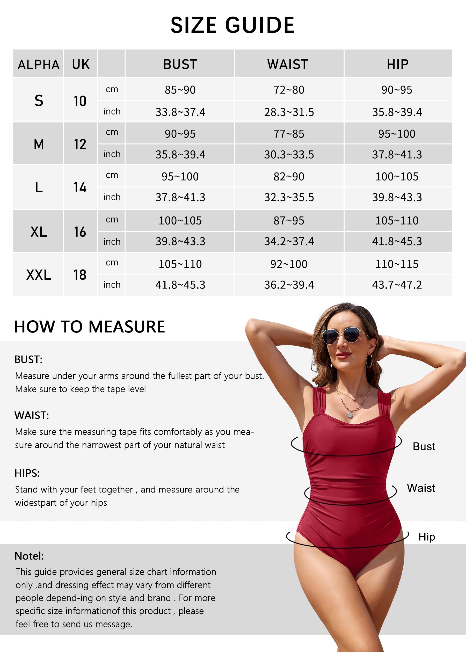 Maillots de Bain Une Pièce Femme Col Carré Push Up | Maillot de Bain Sport Push Up Contrôle Ventre Monokini Froncé