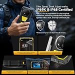 Blackview Rock 2 Pro 5G Rugged Phone Android 16, 15000mAh/33W Dual 400LM Camping Light, 32GB+256GB/2TB Rugged Smartphone Unlocked Gemini AI, 16MP+13MP 6.67" 2.4K 120Hz Glove Mode/NFC