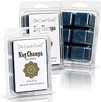 Vista 4 de The Candle Daddy Nag Champa Incense Scented Melt- Maximum Scent Wax Cubes/Melts- 1 Pack -2 Ounces- 6 Cubes
