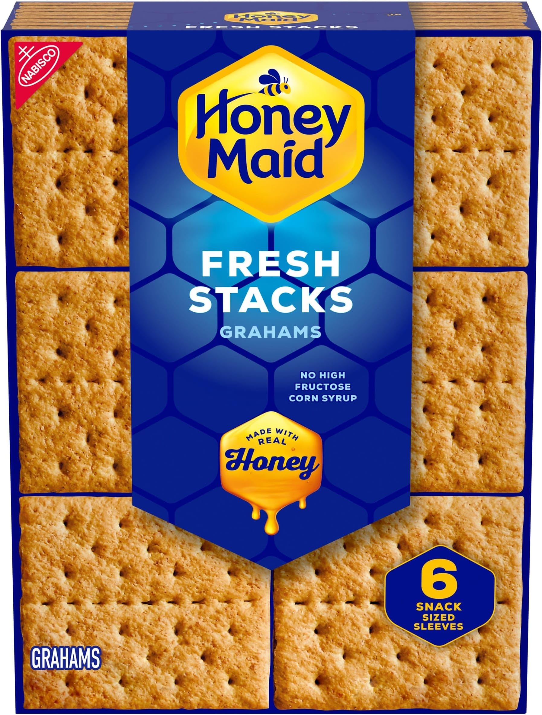 Honey Maid Fresh Stacks Graham Crackers, 12.2 oz (6 Stacks)