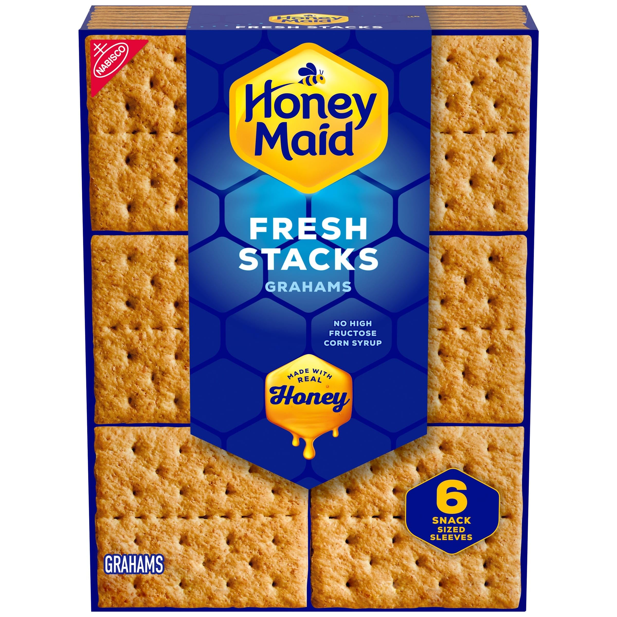 Honey Maid Fresh Stacks Graham Crackers, 12.2 oz (6 Stacks)