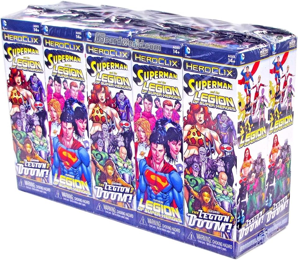 DC HeroClix: Superman and the Legion of Super-Heroes 10 Ct. Booster Brick
