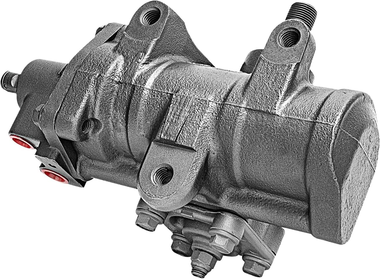 Detroit Axle - Power Steering Gear Box for Chevy GMC Suburban Silverado Avalanche Sierra Yukon XL 1500 Tahoe Cadillac Escalade, 3 Bolt Valve Housing Power Steering Gear Box Replacement