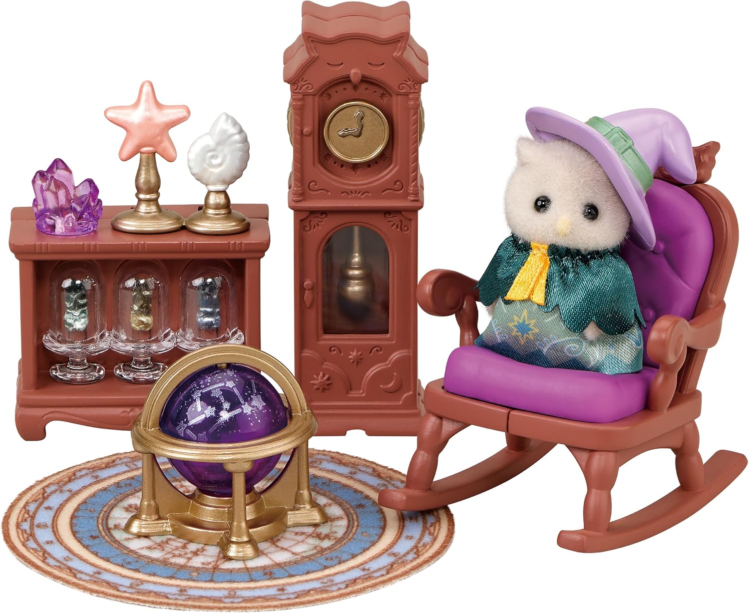 Sylvanian Family Owls Room - LT-02 ST Brand Approved LT-02 Dollhouse Toy for Kids Ages 3+ by Sylvanian Families EPOCH Epoch