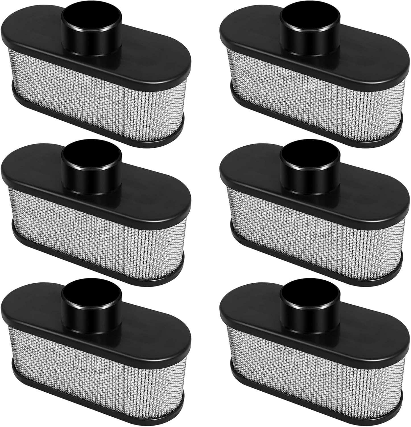 11013-0752 Air Filter Compatible with Kawasaki FR691V FR651V FS541V FR730V FS481V FS600V FS651V FS691V FS730V 4-Cycle Engine Cleaner Lawn Mower Replace 11013-7047 11013-7046 (6 Packs)