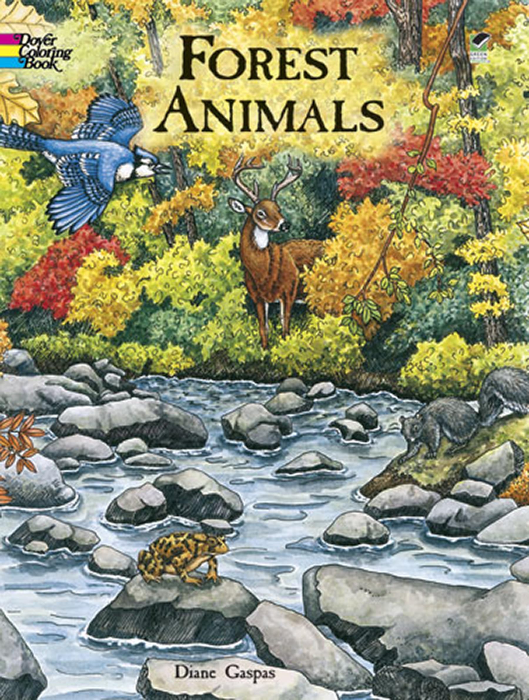 Forest Animals Coloring Book (Dover Animal Coloring Books)
