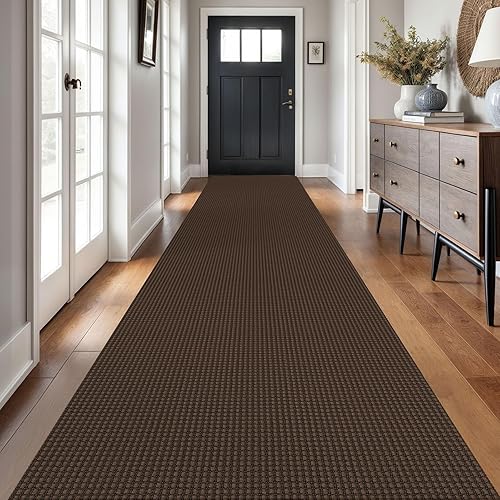 Miniatura 56 de Alfombra Trenzada de Área 3x5 Pies Alfombras Lavables para Entrada Alfombras Antideslizantes Boho Tapete para Puerta Interior Entrada Tapetes