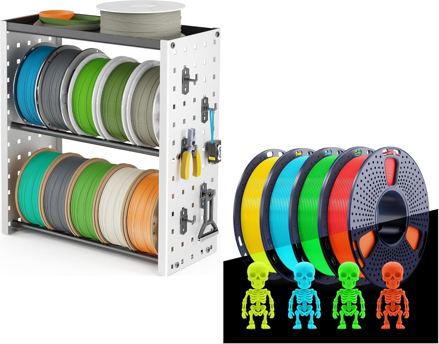 Bundle of Filament and Filament Rack