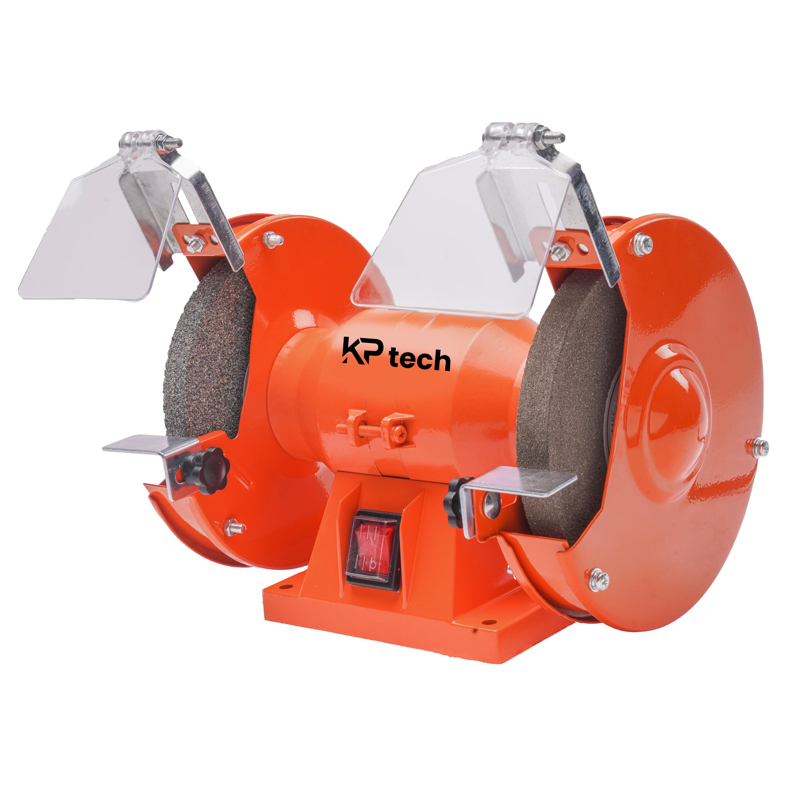 See full amazon price history chart for KP Tech Bench Grinder 6" | 150 W | High Speed Of 2950 RPM | Wheel Size 150 MM | With Adjustable Work Rest | With Tool Rest | Heavy Duty Aluminium Base With 1 Set Eye Shield KP Tech Bench Grinder 6" | 150 W | High Speed Of 2950 RPM | Wheel Size 150 MM | With Adjustable Work Rest | With Tool Rest | Heavy Duty Aluminium Base With 1 Set Eye Shield (B0D9LHS2XN) Amazon Price History, Amazon Price Tracker