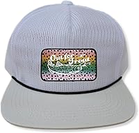 Vista 71 de ThatsRad Out for Trout Corduroy Snapback Sombrero Gorra Pesca con Mosca Pescador