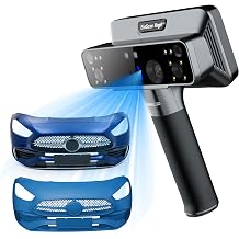 Shining 3D EinScan Rigil Lite 3D Scanner, 17+17 Crossed and 7 Parallel Blue Laser Lines, VCESL Infrared Scanning, Marker-ree Laser 3D Scanners, All-in-one Design with 32GB RAM+1TB SSD Storage