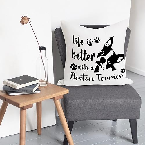 Miniatura 6 de Funny Quote Life is Better with A Husky - Fundas de almohada reversibles para decorar el hogar, dormitorio, sala de estar, habitación de niñas,